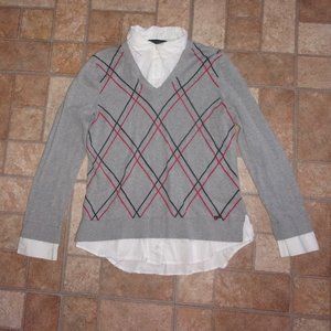 Tommy Hilfiger Layered-Look Pullover Top